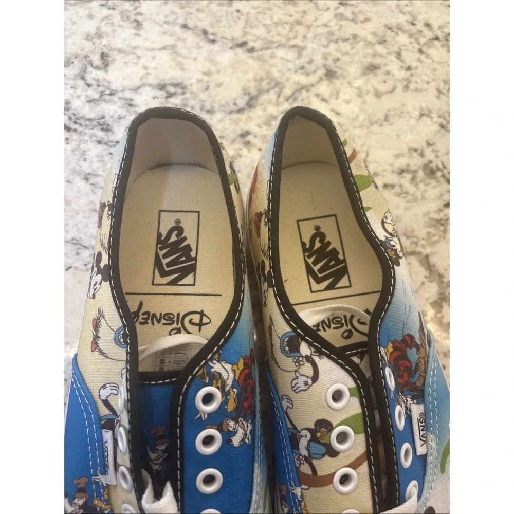 Vans X Disney Rare‎ Hawaiian Aloha Mickey Minnie Mouse M6 L7.5 limited Addition